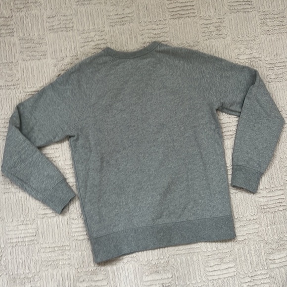 EVERLANE French terry crewneck long sleeve gray sweatshirt 100% cotton EUC XS - Picture 8 of 16
